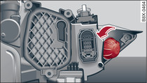 Headlight: Cover for turn signal